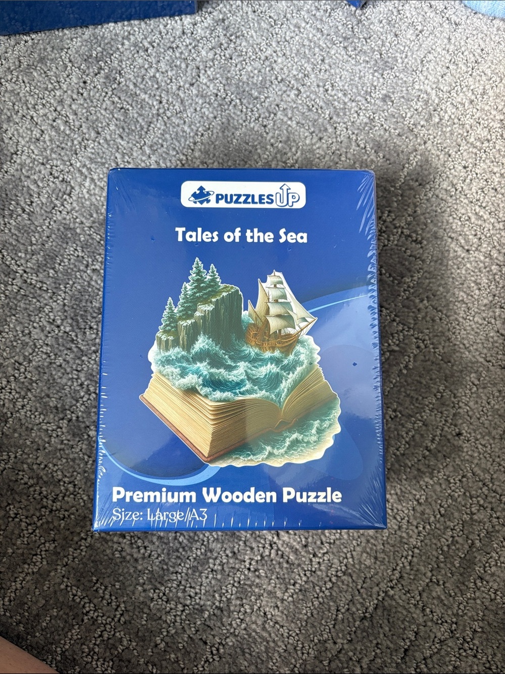 Tales of the Sea Premium Wooden Puzzle - Blue